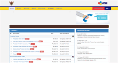 Desktop Screenshot of lpse.bppt.go.id